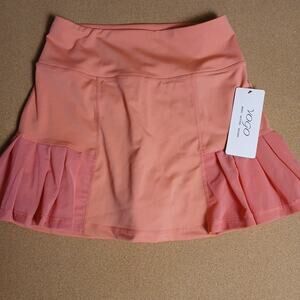 Vogo Skort,size M,NWT, Coral,Tennis Skirt